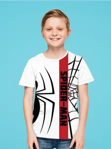 KINSEY Boys Spiderman Printed T-shirt