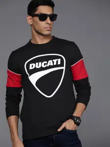 Ducati Brand Logo Printed Sweatshirt