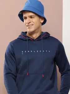 Harvard Typography Printed Hooded Sweatshirt