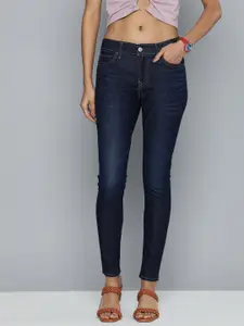 Levis Women Mid Rise 710 Super Skinny Stretchable Casual Jeans