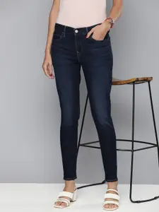 Levis Women Super Skinny Fit Mid-Rise Stretchable Jeans