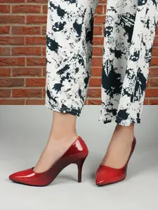 ELLE Pointed Toe Slim Heel Pumps