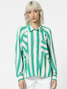 ONLY Onlgrant Ls Opaque Striped Casual Shirt