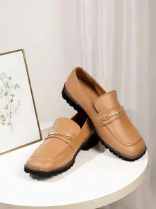 Kenneth Cole Women Square-Toe Horse Bit Loafers