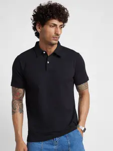 VASTRADO Polo Collar Cotton T-Shirt
