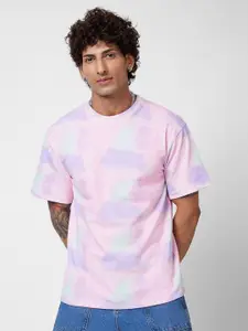 VASTRADO Tie & Dye Cotton T-Shirt
