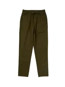 Palm Tree Boys Mid Rise Cotton Trousers