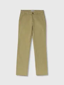 Palm Tree Boys Mid Rise Cotton Chinos Trousers