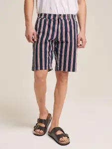 ALCOTT Striped Chino Shorts