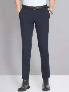 AD By Arvind Men Mid-Rise Twill Formal Trousers