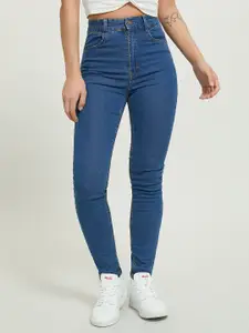 ALCOTT Skinny Fit High-Rise Stretchable Jeans