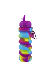 Smily Kiddos Kids Purple & Blue Sipper Water Bottle-550 ML