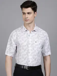 Allen Solly Printed Slim Fit Opaque Formal Shirt