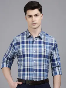 Allen Solly Tartan Checked Pure Cotton Formal Shirt