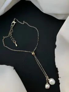 SALTY Love Artificial Beads Drop Adjustable Link Bracelet
