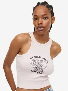 H&M Printed Vest Top