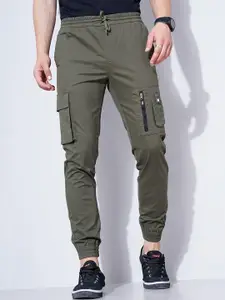 British Club Men Smart Slim Fit Low-Rise Joggers