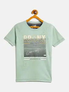 Duke Boys Typography Printed Slim Fit Cotton Casual T-shirt