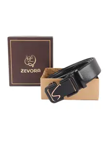 ZEVORA Men Leather Belt