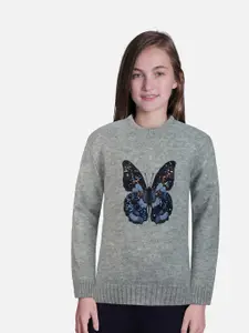 Gini and Jony Girls Embellished Pullover