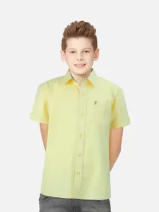 Gini and Jony Boys Opaque Cotton Casual Shirt