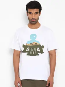 Royal Enfield Graphic Printed Pure Cotton T-shirt