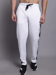 Cantabil Men Mid-Rise Cotton Track Pants