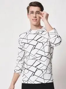 BAESD Men Printed Pullover Sweatshirt