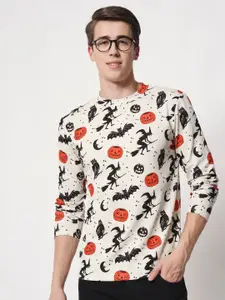 BAESD Men Printed Pullover Sweatshirt