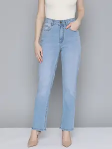 Chemistry Women Straight Fit Light Fade Stretchable Jeans