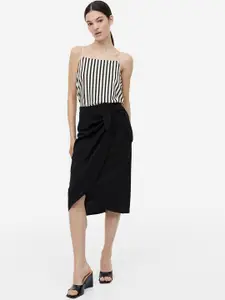 H&M Jersey Wrap Skirt