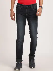 Turtle Men Clean Look Narrow Tapered Fit Light Fade Stretchable Jeans