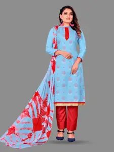 APNISHA Printed Unstitched Dress Material