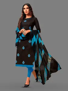 APNISHA Embroidered Unstitched Dress Material