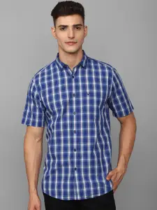 Allen Solly Men Slim Fit Checked Pure Cotton Casual Shirt