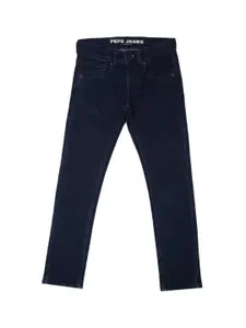 Pepe Jeans Boys Slim Fit Clean Look Stretchable Jeans