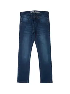 Pepe Jeans Boys Slim Fit Clean Look Light Fade Stretchable Jeans