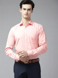 Park Avenue Pure Cotton Slim Fit Printed Formal Shirt