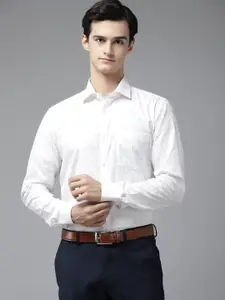 Park Avenue Pure Cotton Slim Fit Printed Formal Shirt