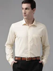 Park Avenue Slim Fit Printed Pure Cotton Formal Shirt