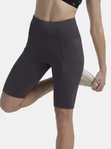 Jockey Women High-Rise Training or Gym Sports Shorts with Antimicrobial Technology