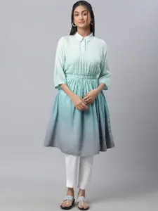 AURELIA Ombre Dyed A-Line Kurta