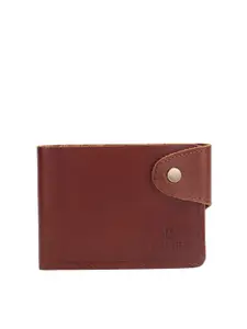 Roadster Brown Men Leather Two Fold Wallet