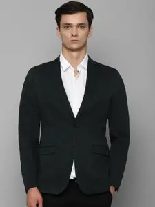 Louis Philippe Sport Single-Breasted Slim-Fit Pure Cotton Casual Blazers