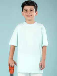 NUSYL Boys Drop-Shoulder Oversized T-shirt