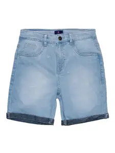 KiddoPanti Boys Mid-Rise Denim Shorts