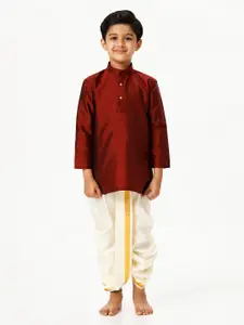 Ramraj Boys Regular Kurta With Panchakacham