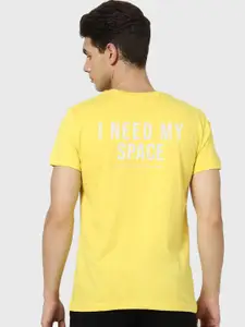 Bewakoof Plus Bewakoof x OFFICIAL NASA MERCHANDISE Men Spaced NASA Graphic Printed Plus Size T-shirt