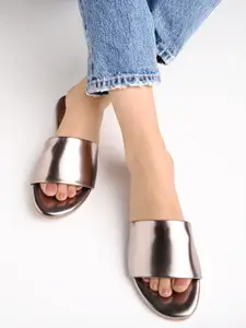 Shoetopia Women Open Toe Flats