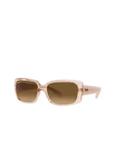 Ray-Ban Women Lens & Square Sunglasses With Polarised Lens 8056597718387